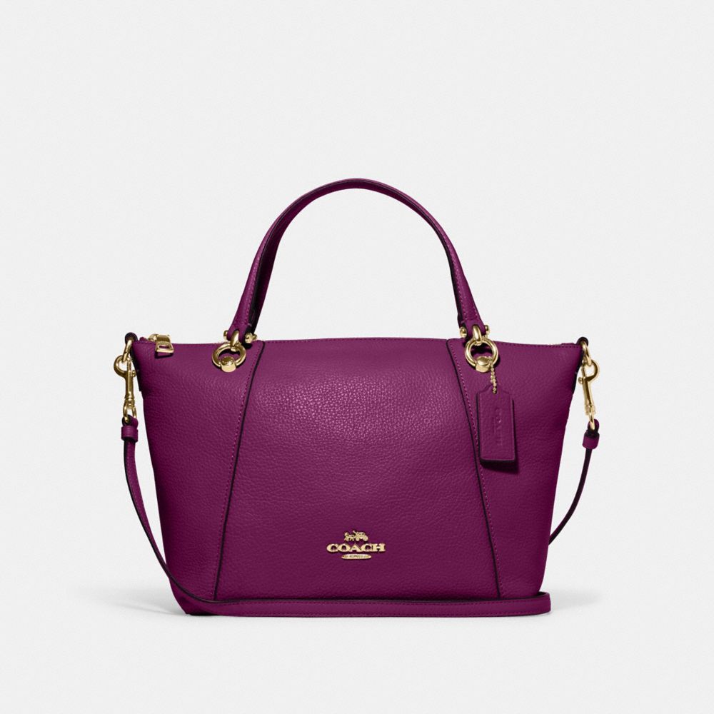 COACH C6229 Kacey Satchel IM/DARK MAGENTA