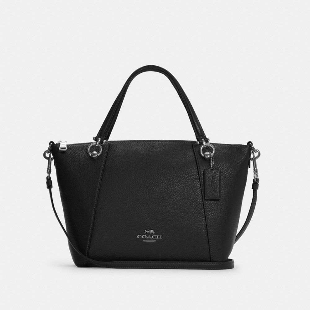 Kacey Satchel - C6229 - Silver/Black