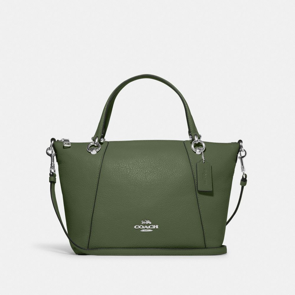 Kacey Satchel - C6229 - Silver/Dark Sage