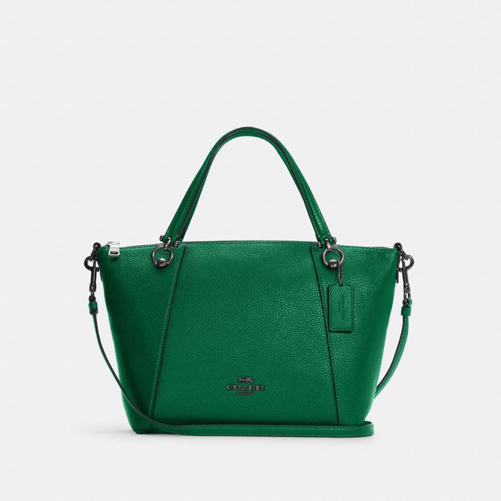 Kacey Satchel - C6229 - Silver/Green