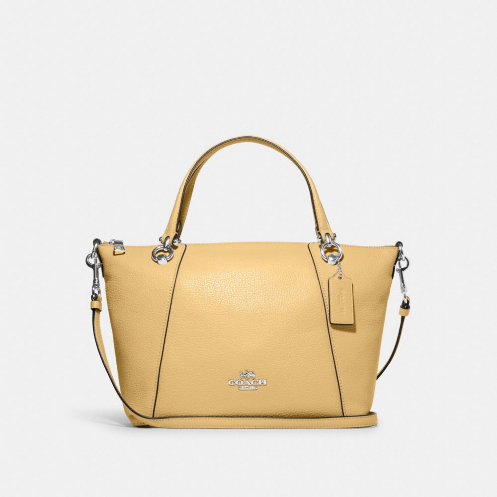 Kacey Satchel - C6229 - Silver/Vanilla