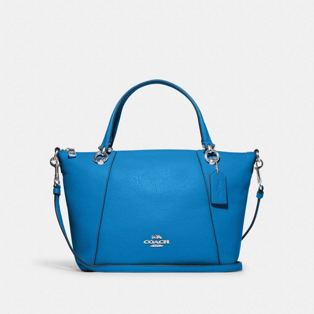 COACH C6229 Kacey Satchel Silver/Racer Blue