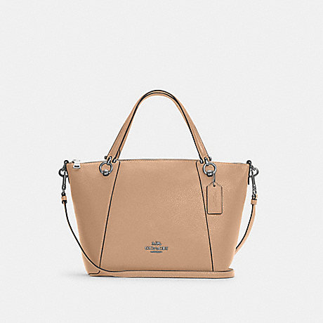 COACH Kacey Satchel - SILVER/TAUPE - C6229