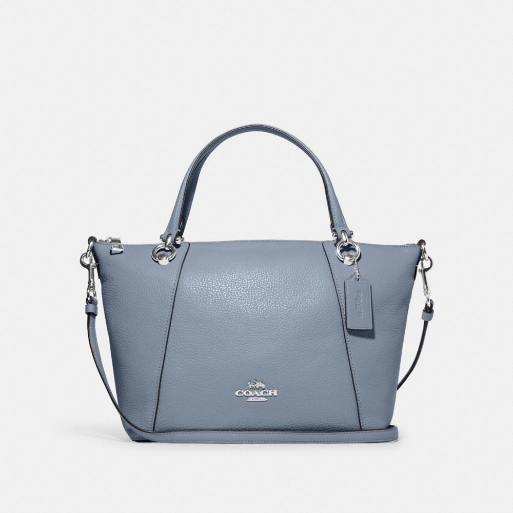 COACH C6229 Kacey Satchel SILVER/GREY MIST