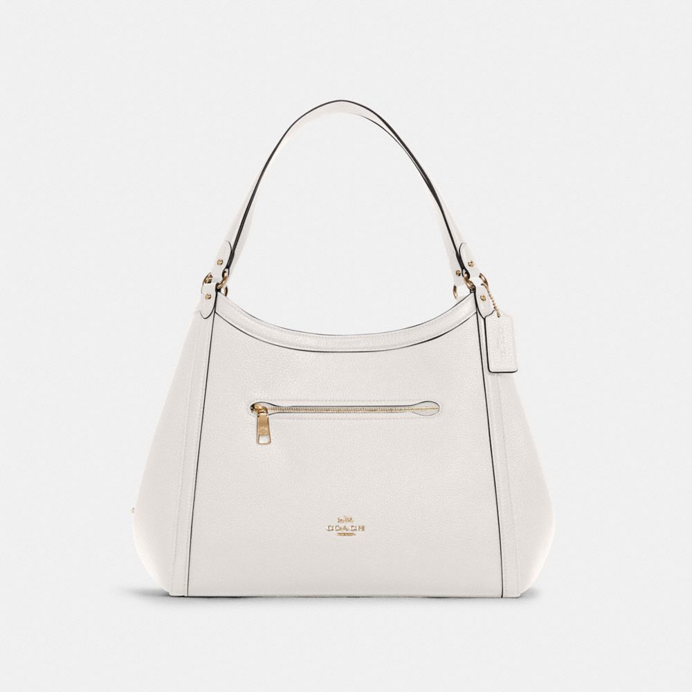 COACH C6231 Kristy Shoulder Bag GOLD/CHALK