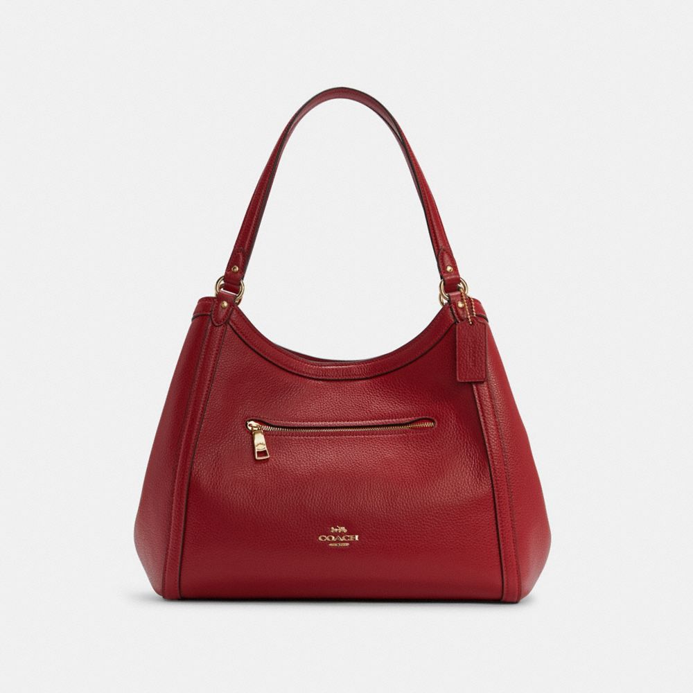 COACH Kristy Shoulder Bag - GOLD/1941 RED - C6231