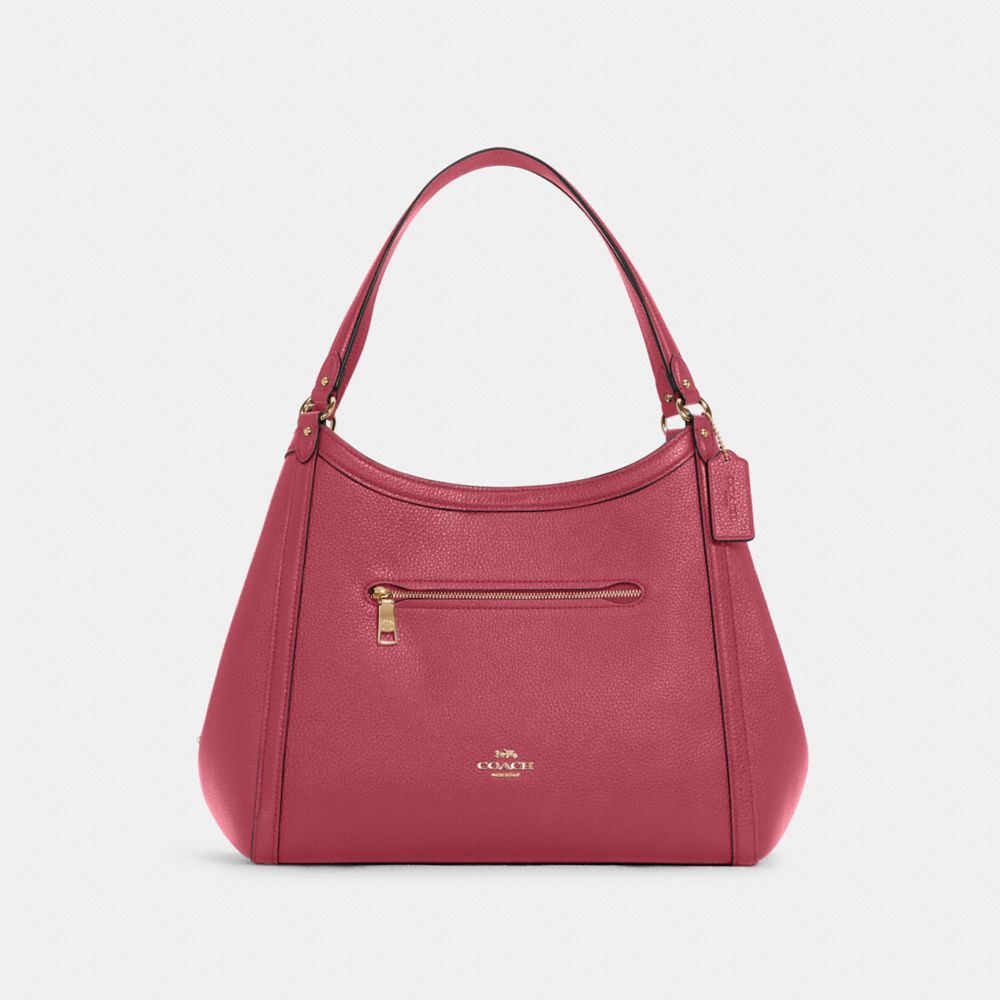 COACH C6231 Kristy Shoulder Bag GOLD/ROUGE