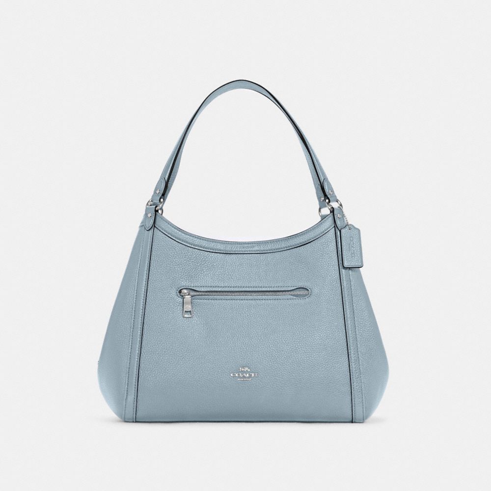 Coach Light Blue Shoulder Bag Handbag #A1393-22381