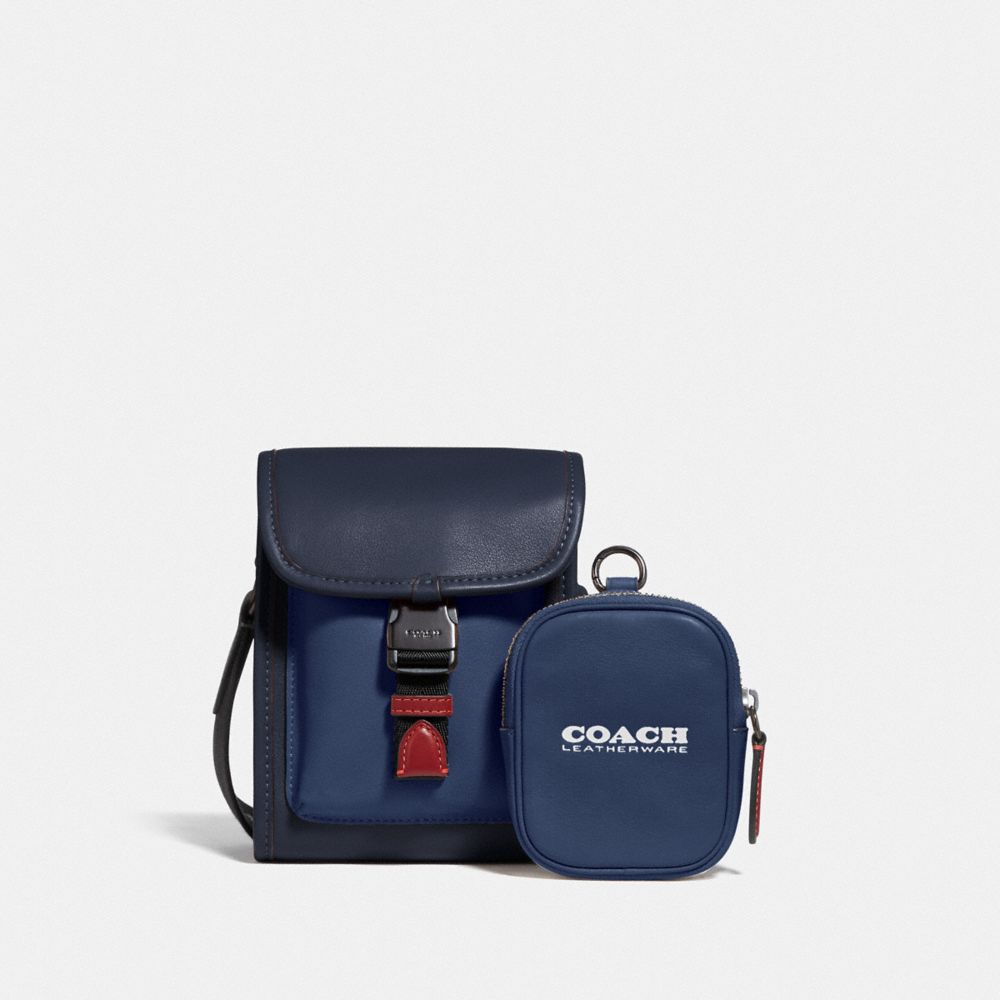 CHARTER NORTH/SOUTH CROSSBODY WITH HYBRID POUCH IN COLORBLOCK