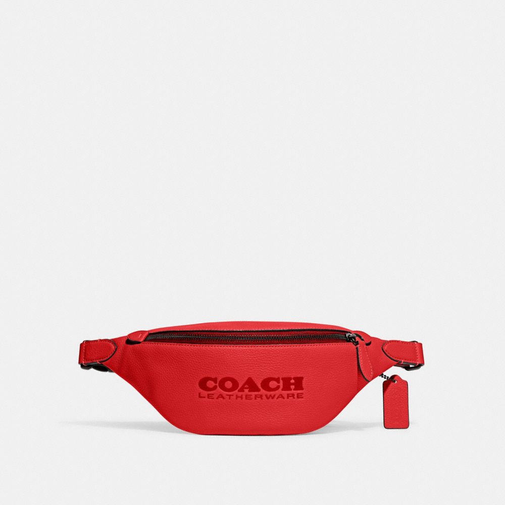 COACH C6291 Charter Belt Bag 7 SPORT RED/OXBLOOD