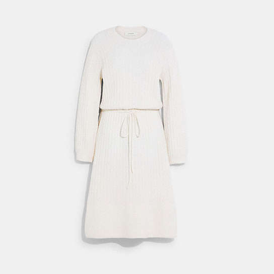 C6327 - Sweater Dress Ivory