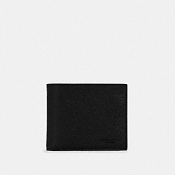 COACH 3 In 1 Wallet - BLACK - C6331
