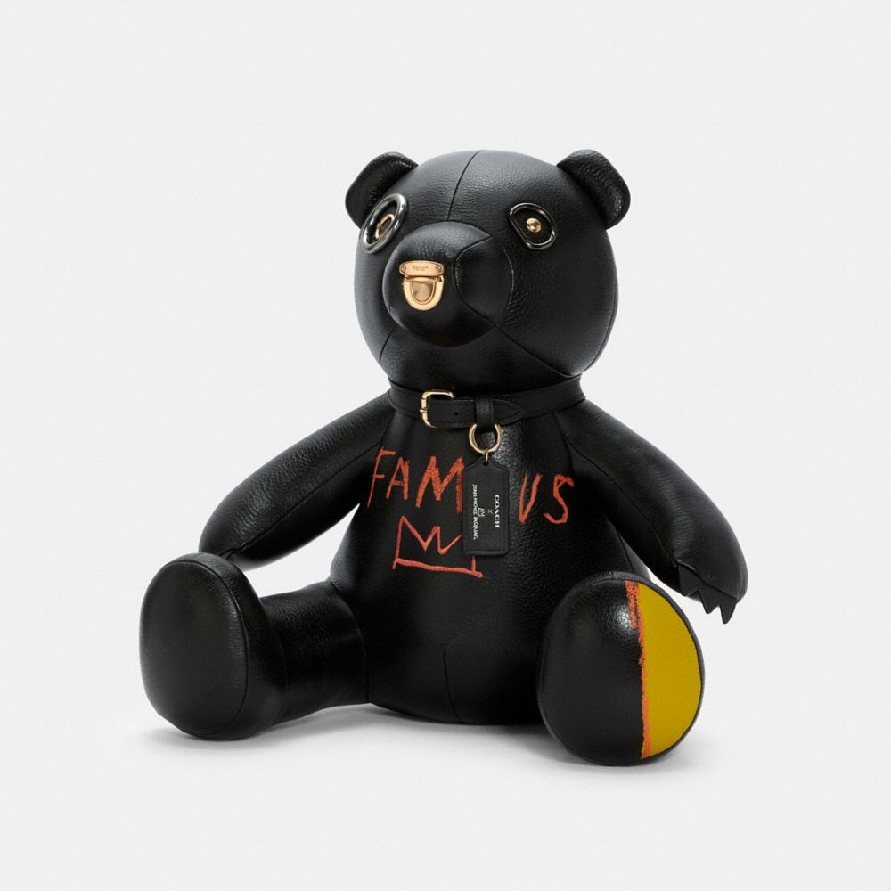 COACH C6332 - COACH X JEAN-MICHEL BASQUIAT COLLECTIBLE BEAR - IM/BLACK ...