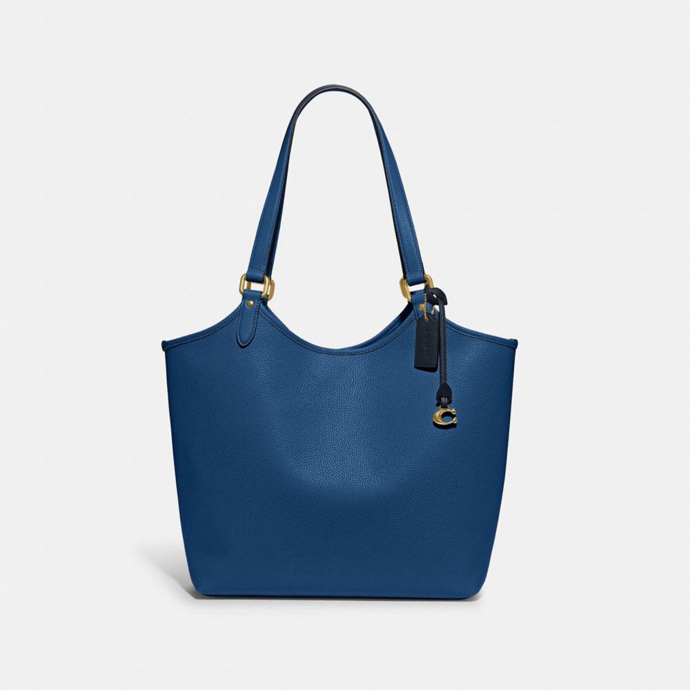 COACH C6337 Day Tote BRASS/BLUE