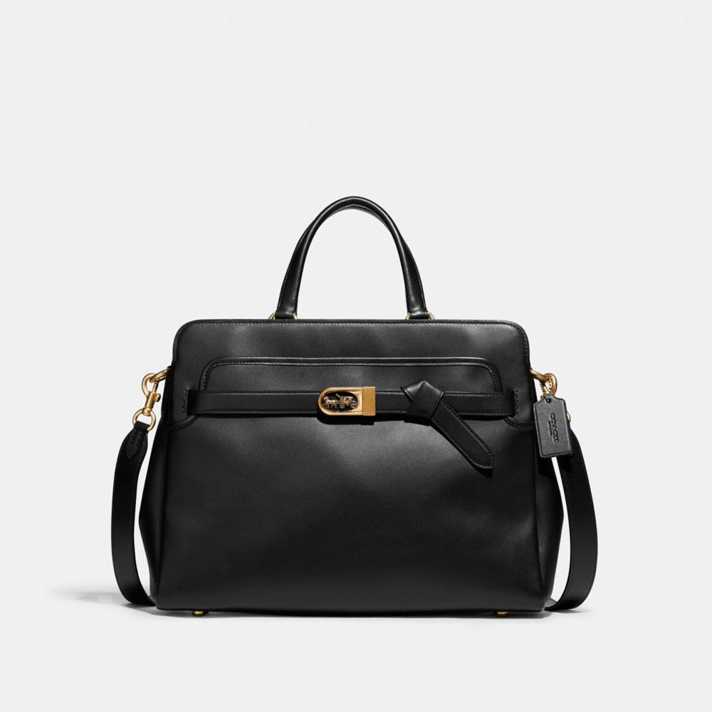 COACH C6346 Tate Carryall 38 Brass/Black