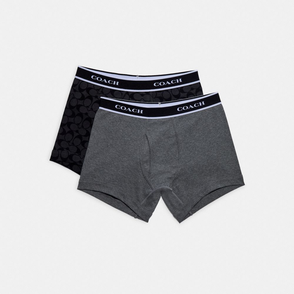 Boxer Set - C6367 - LT HEATHER GREY/CHARCOAL SIG