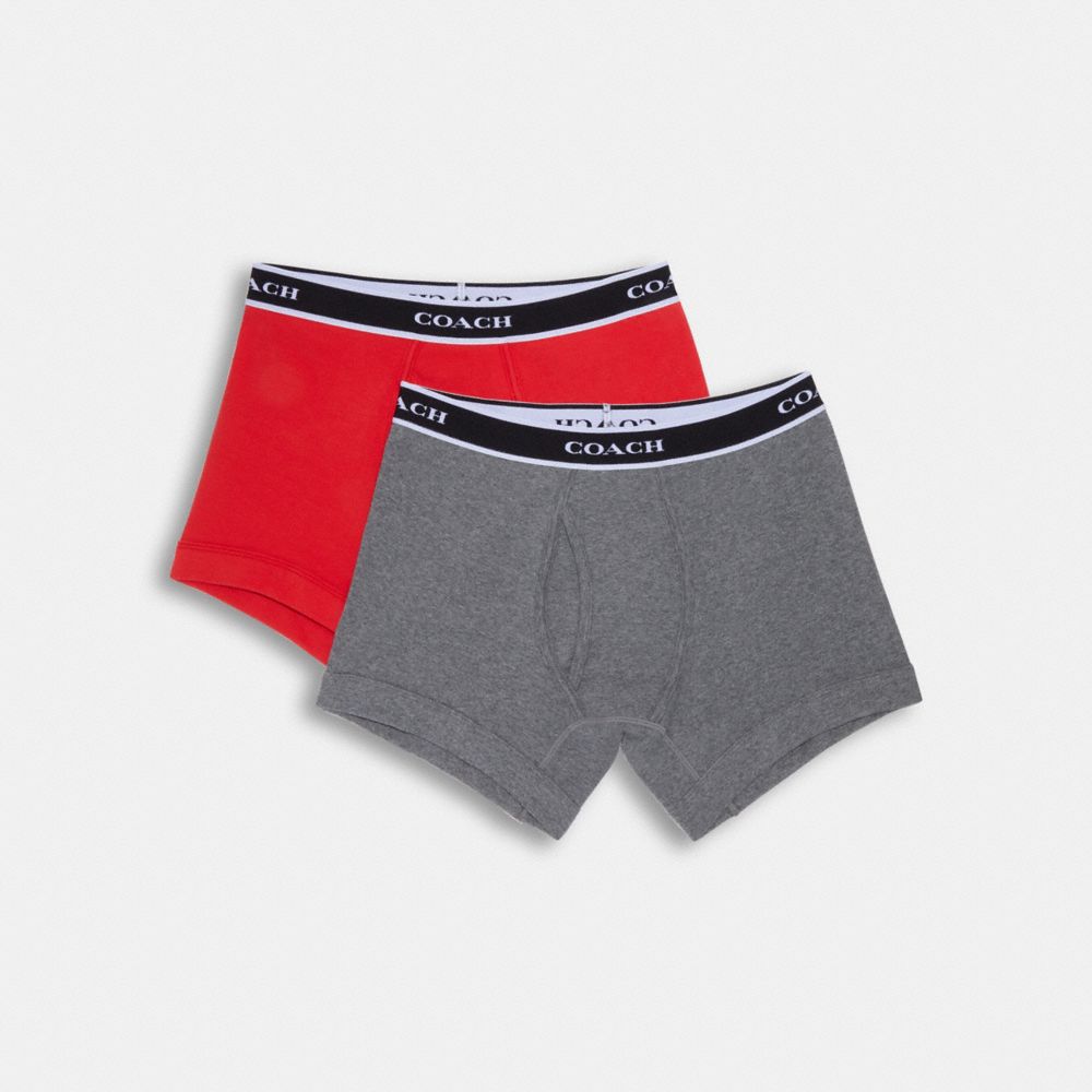 Boxer Set - C6367 - Miami Red/Lt Heather Grey