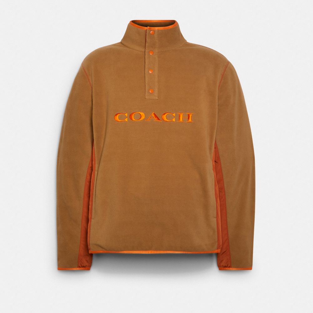 Fleece Popover - DIJON - COACH C6375