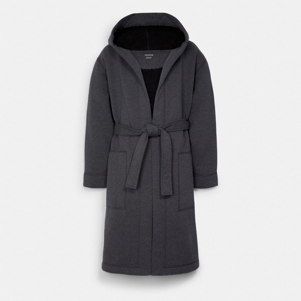 COACH C6378 Lounge Robe DARK HEATHER GREY