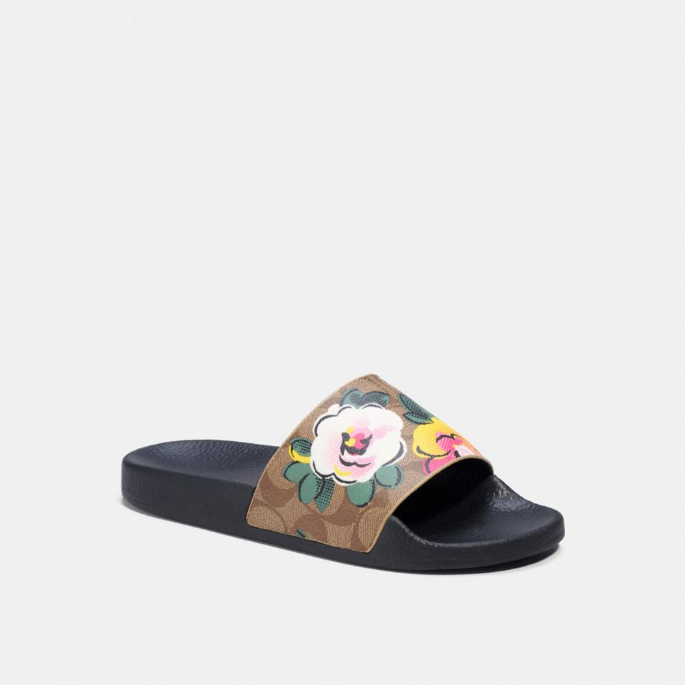 COACH C6466 - ULI SPORT SLIDE KHAKI/MULTICOLOR