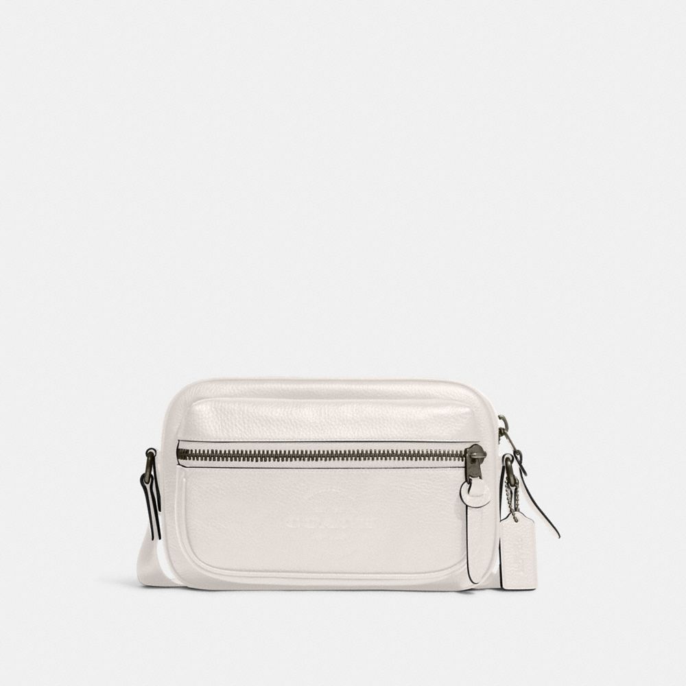 COACH C6584 Thompson Small Camera Bag Gunmetal/Chalk