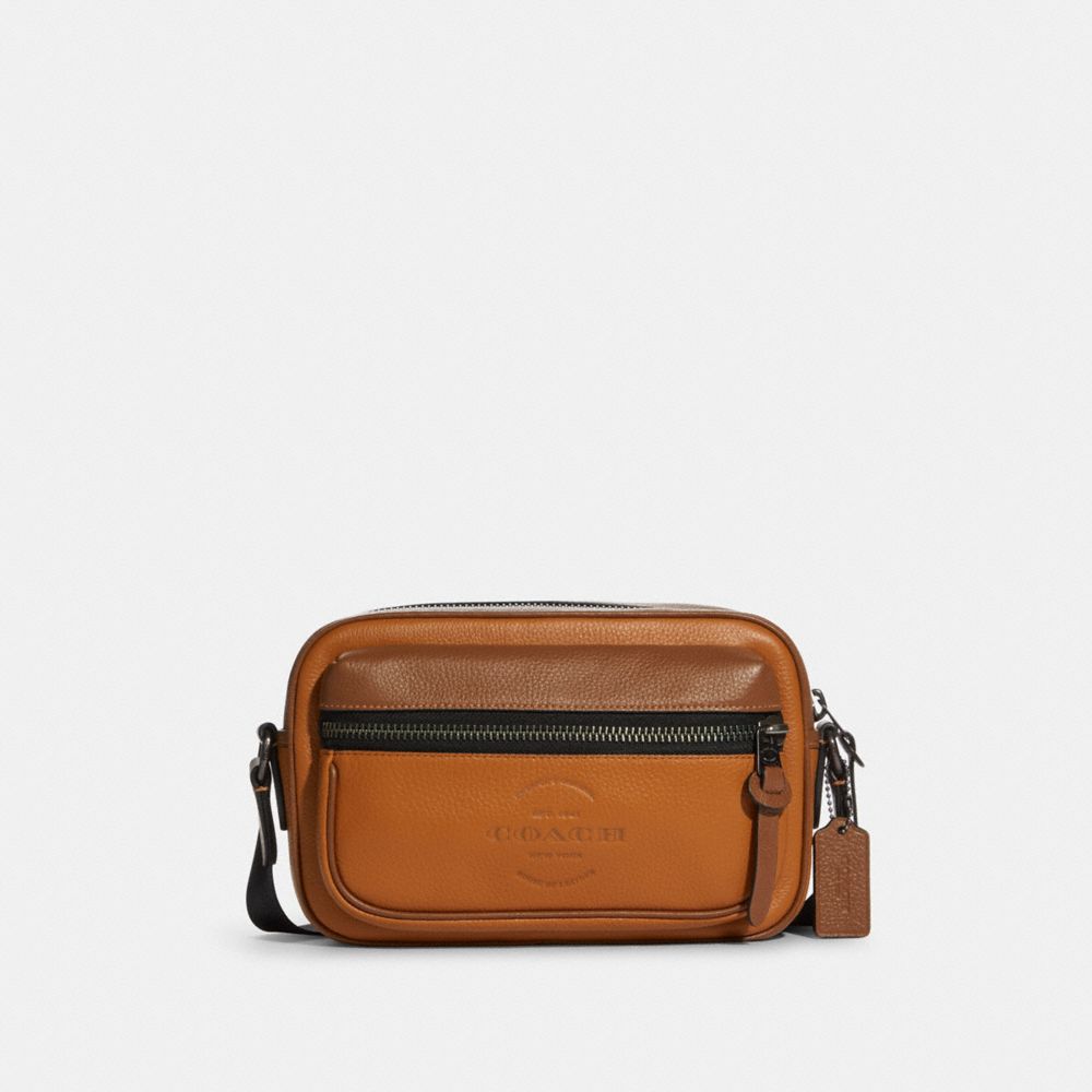 Thompson Small Camera Bag - GUNMETAL/PENNY - COACH C6584