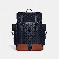 COACH C6609 Hitch Backpack With Horse And Carriage MIDNIGHT NAVY