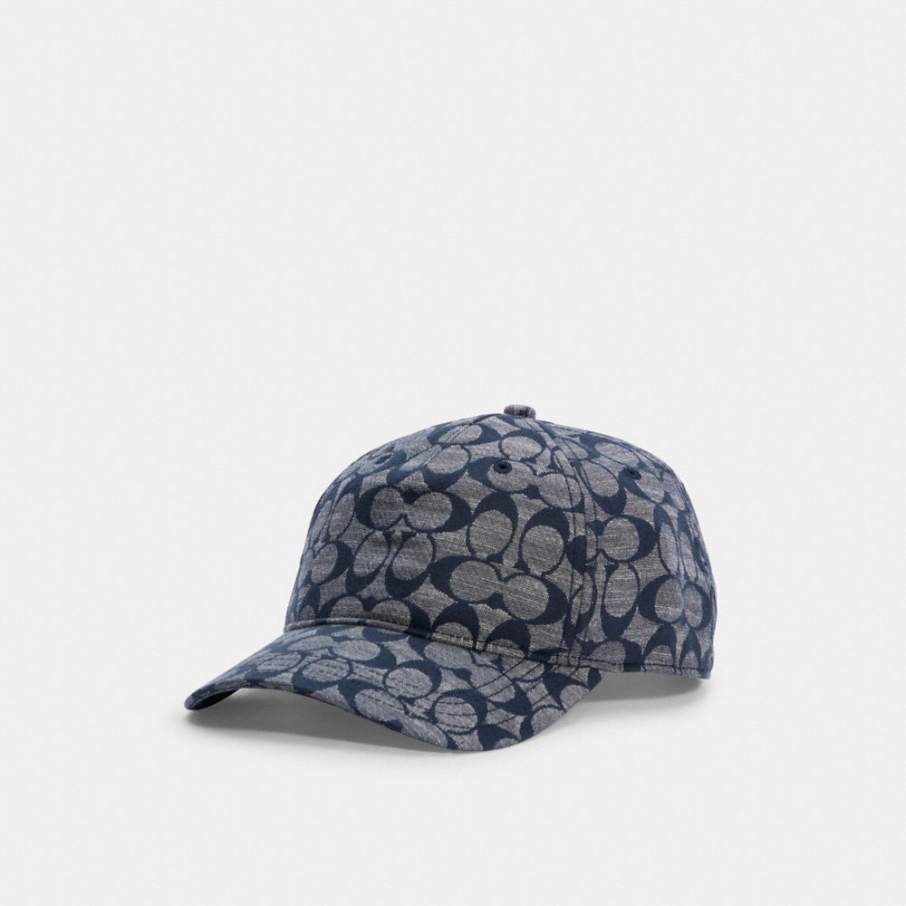 COACH Baseball Hat In Signature - CHAMBRAY - C6679