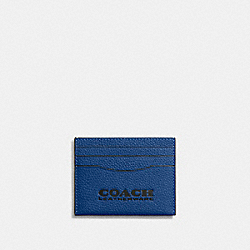 COACH C6697 Card Case BLUE FIN/BLACK