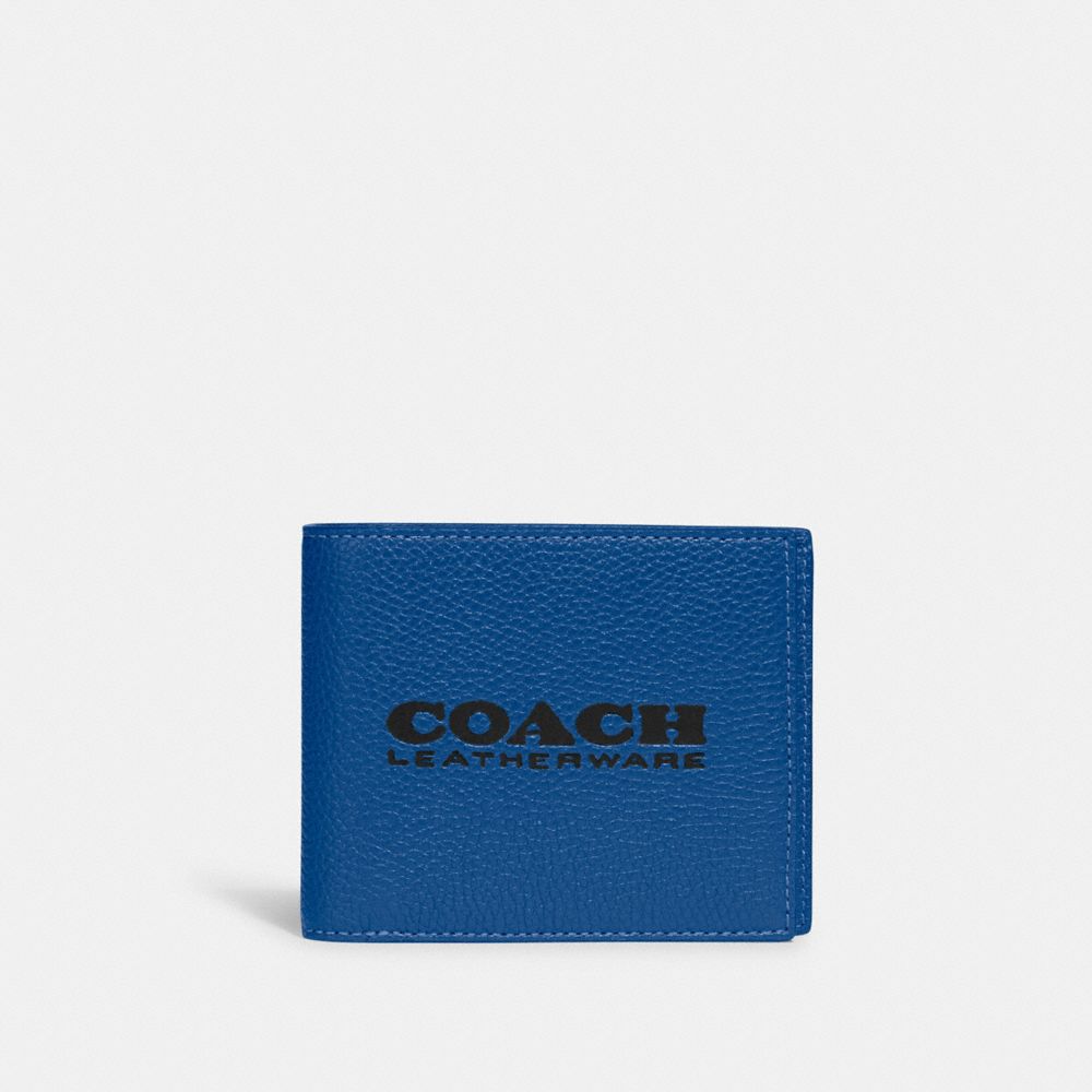 COACH C6698 3 In 1 Wallet BLUE FIN/BLACK