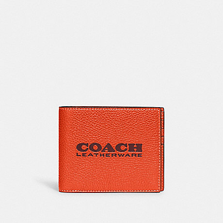COACH C6698 3 In 1 Wallet Red-Orange/Wine