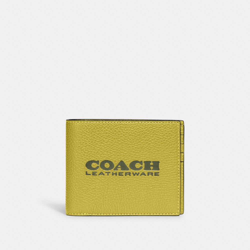 COACH C6698 3 In 1 Wallet KEY LIME/ARMY GREEN