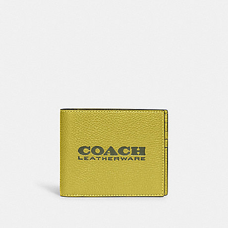COACH C6698 3 In 1 Wallet Key Lime/Army Green