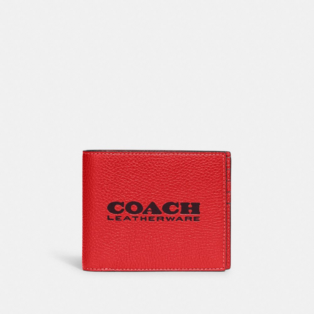 3 In 1 Wallet - C6698 - Sport Red/Oxblood