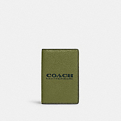 COACH C6703 - Card Wallet OLIVE GREEN/AMAZON GREEN