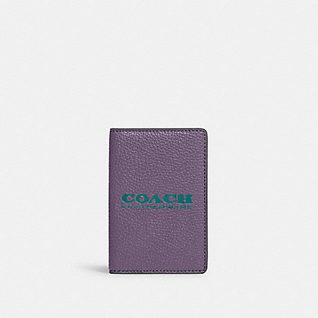 COACH Card Wallet - AMETHYST/SHADOW BLUE - C6703