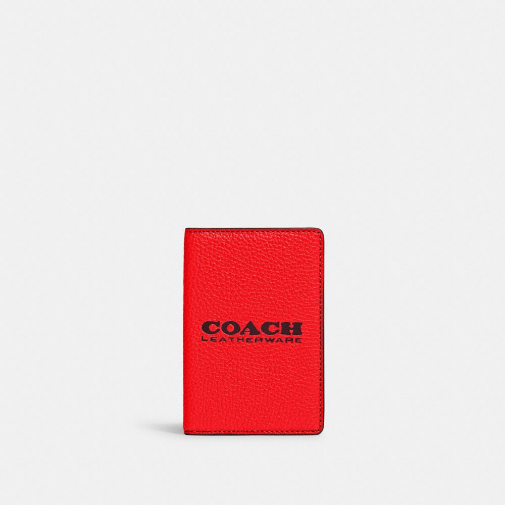 COACH C6703 Card Wallet SPORT RED/OXBLOOD