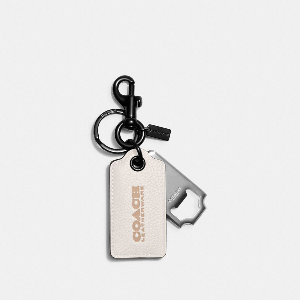 C6707 - Bottle Opener Key Fob Dark Saddle/Canyon