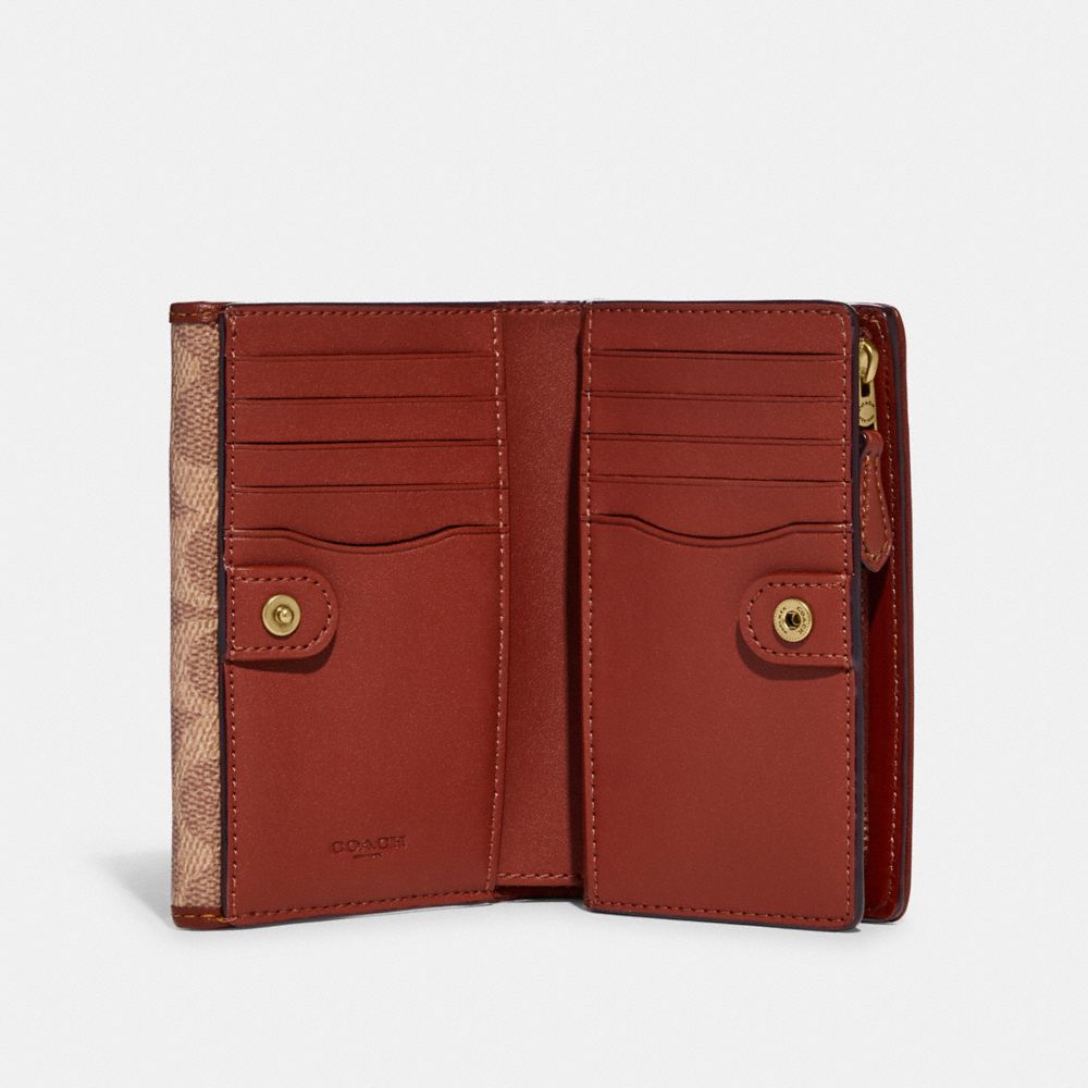 STUDIO 經典 SIGNATURE 帆布中型皮夾