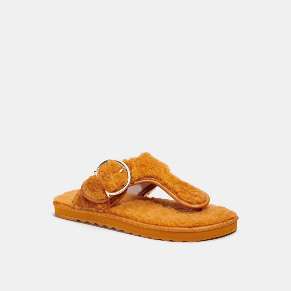 Hollie Flip Flop - BUTTERSCOTCH - COACH C6795