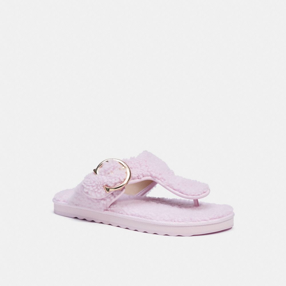 COACH Hollie Flip Flop - PALE PINK - C6795