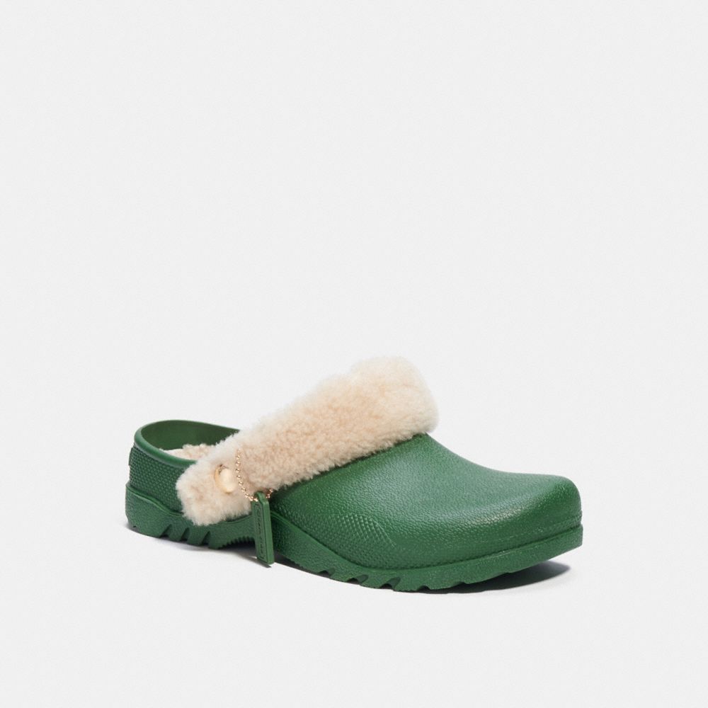 Lola Clog - HUNTER GREEN - COACH C6844