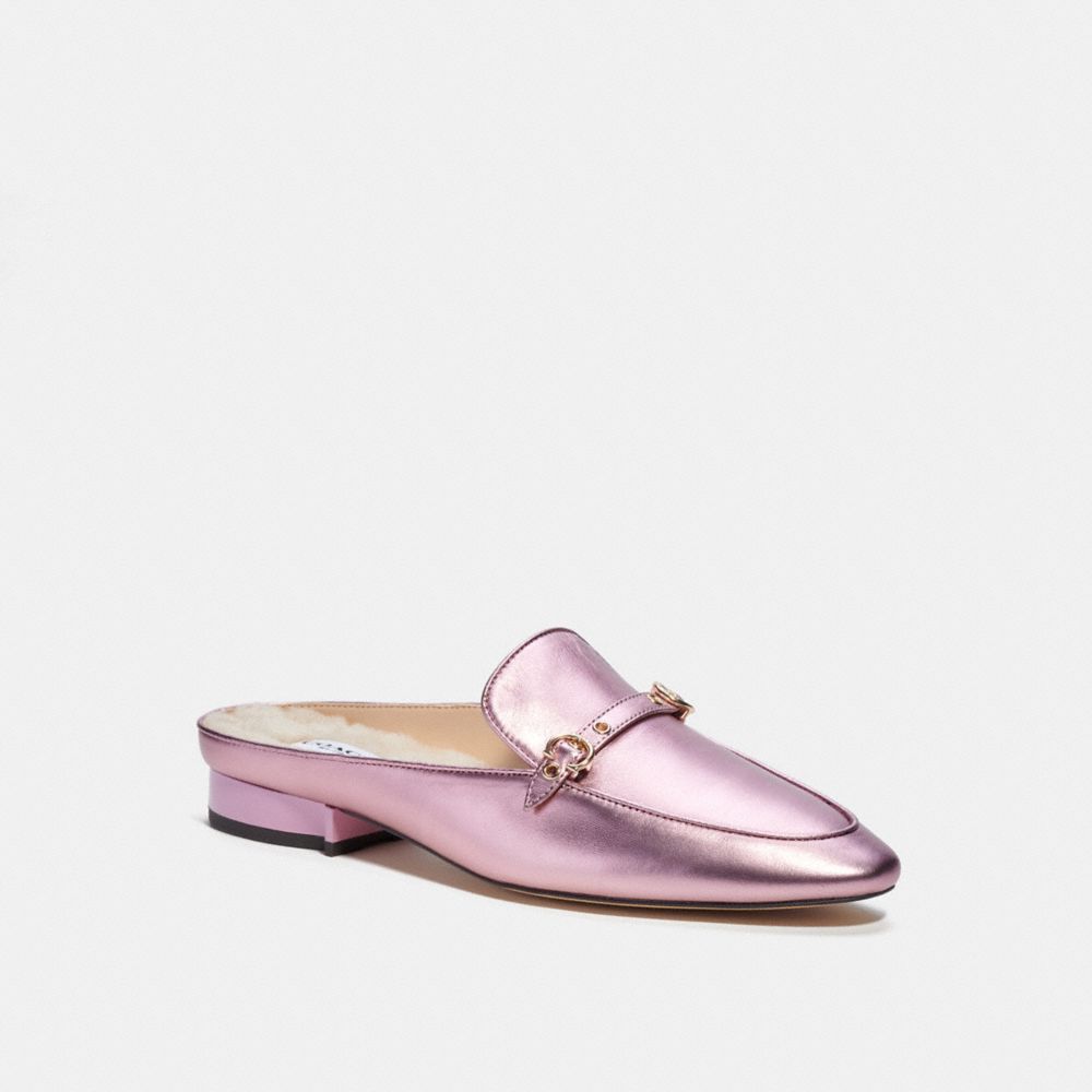 COACH Irene Mule - METALLIC PINK - C6848