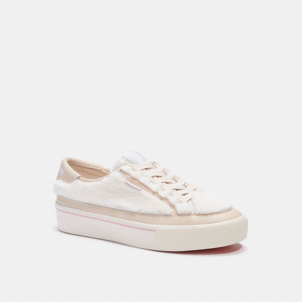 COACH C6992 Citysole Platform Sneaker NATURAL/CHALK