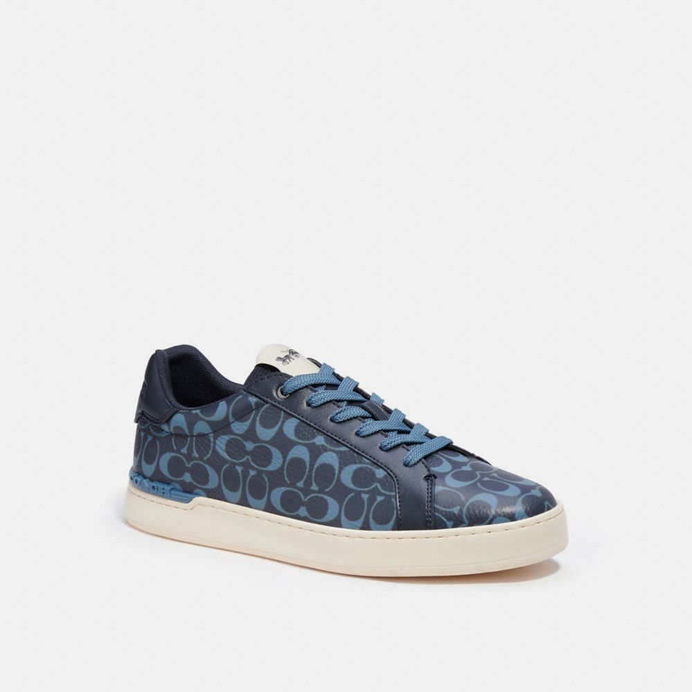 COACH C7033 Clip Low Top Sneaker Midnight Navy