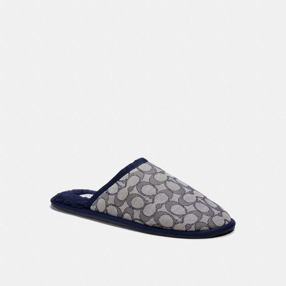 COACH C7078 Slipper DARK-OCEAN