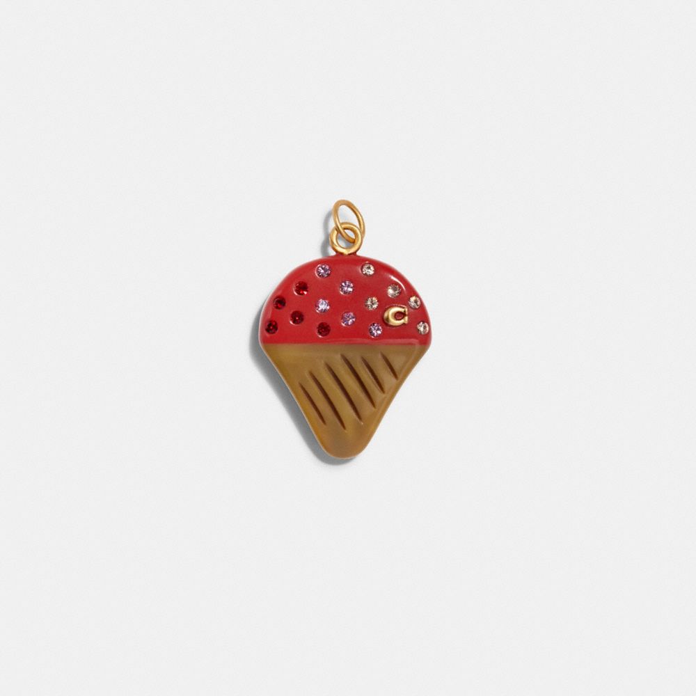 Snow Cone Charm - C7145 - Brown/Multi