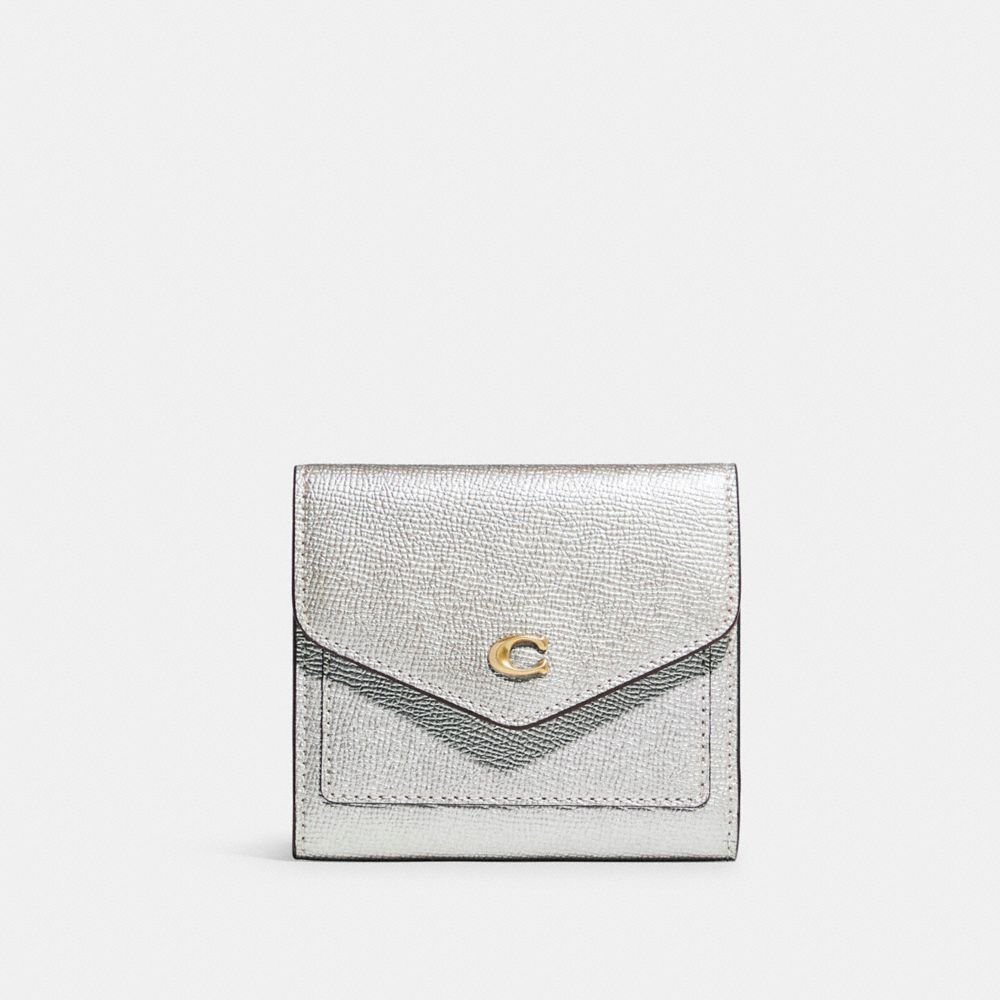 C7181 - Wyn Small Wallet Brass/Metallic Silver