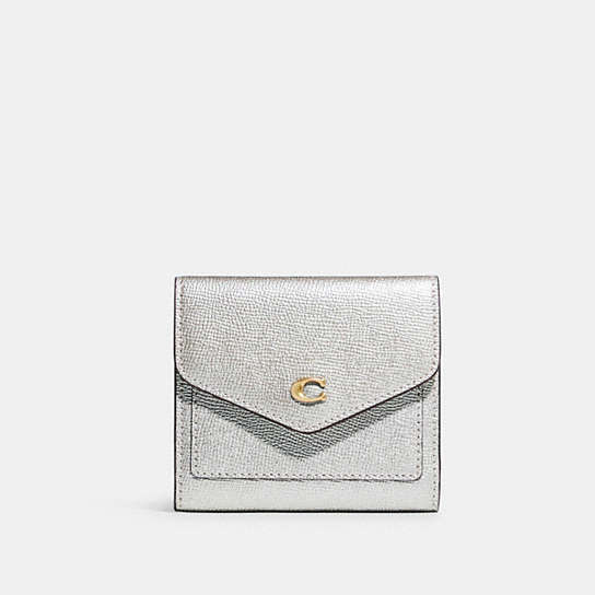 C7181 - Wyn Small Wallet Brass/Metallic Silver