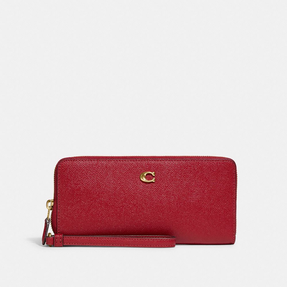 Continental Wallet - C7184 - Brass/Brick Red